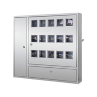 Boîte de distribution industrielle en acier inoxydable personnalisée à trois portes, résistante aux intempéries, armoire de contrôle électrique, boîtier IP65, usage commercial