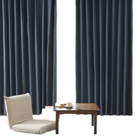 Rideaux occultants en faux lin polyester, haute occultation, couleur unie, multicolores, sur mesure, toutes saisons, pour salon, chambre, hôtel