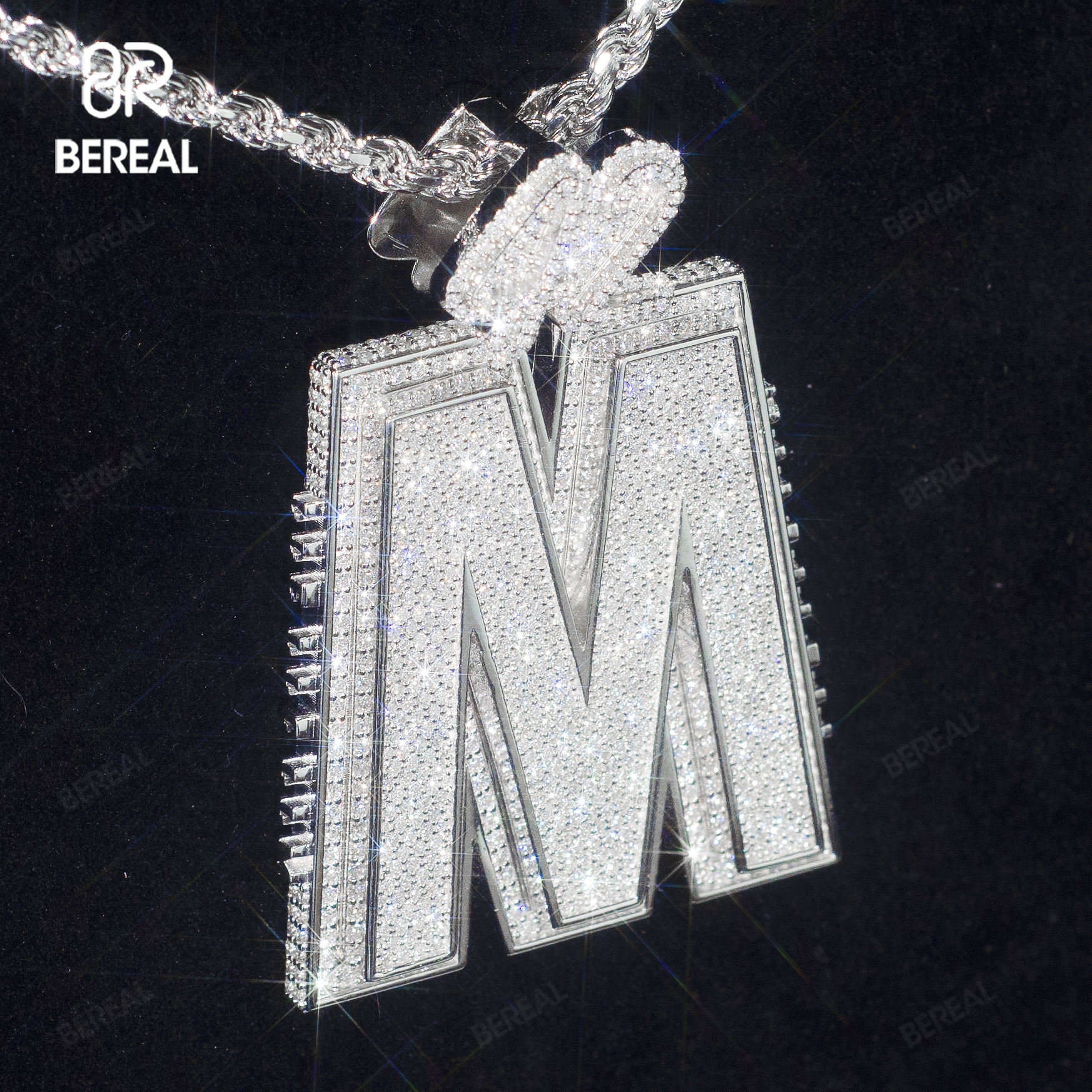 3inches Moissanite+S925