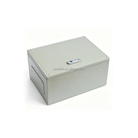 Boîte de jonction extérieure étanche IP68 en acier inoxydable noir pour applications solaires et anti-explosion