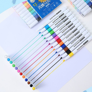 มาร์กเกอร์พิมพ์ลายอะคริลิคแบบหมึกสำหรับนักเรียนและเด็กๆ - Product Image 6