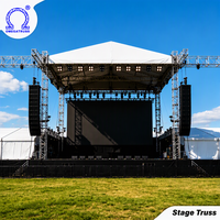 Système de treillis de scène robuste en aluminium pour événements, concert et festival en extérieur