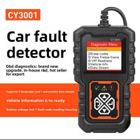 Escáner de Diagnóstico Automotriz CY3001, Herramienta de Detección de Motor con Lectura de Códigos OBD2, Elm327