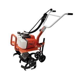 UM Mini Motoculteur à main 68cc Orange Moteur Rotateur Cultivateur Agriculture - Product Image 1