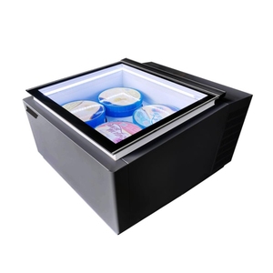 Nuevo mini escaparate de cristal Modelo Eléctrico de China para exhibición de helados en supermercados diseño de enfriador moderno - Product Image 6