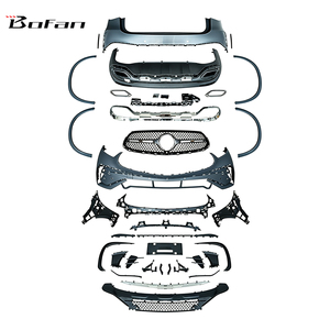 Kit carrosserie style AMG Sport Line pour Benz <span class=keywords><strong>GLC</strong></span> X254 2022+ Pare-chocs avant Diffuseur arrière Jupes latérales Ajustement direct Non peint - Product Image 2