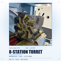 Mesin Bubut Otomatis Harga Terbaik Ck6140-750mm/1000mm Mesin Bubut Cnc Otomatis