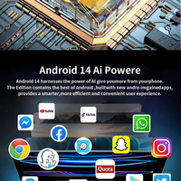 كمبيوتر لوحي للأعمال بحجم صغير ، ثماني النواة 2K FHD شاشة x ، أندرويد 14 3/4/6GB RAM تصميم جديد للاستخدام المكتبي
