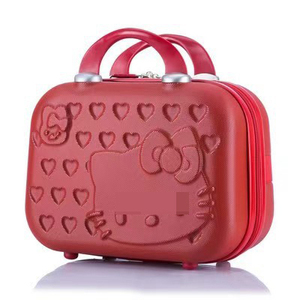 Maletín Tipo Trolley para Niños de Hello Kitty y Kuromi en ABS+Nylon con Forma de Concha Marina, Bolsa de Maquillaje Cosmética Portátil de Dibujos Animados para Viaje, Juguetes y Regalos - Product Image 4