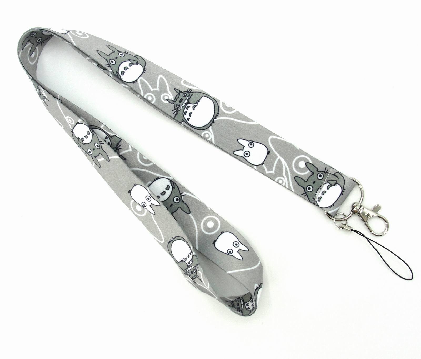 Lovely Cartoon Totoro Lanyards Wholesale Phone Neck Anti-Lost Phone Stain Lanyard Card Holder Accessories Promotional Gift Image 4
