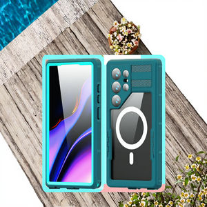 Aggiornamento 2025 copertura completa IP68 impermeabile TPU + PC supporto ad anello magnetico per S24 Ultra/Plus custodia del telefono stella sportiva - Product Image 3