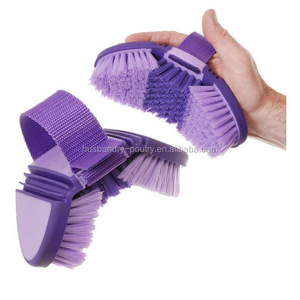 <span class=keywords><strong>Brosse</strong></span> de toilettage pour chevaux en poils de <span class=keywords><strong>cheval</strong></span> PP - Product Image 4
