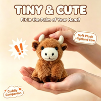 Porte-clés en peluche Vache des Highlands, Adorable breloque de sac en peluche, Pendentif créatif pour sacs, sacs à main, sacs à dos et clés