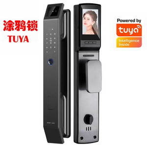 Tuya Smart Door <b>Lock</b> With 3D Face Recognition Wifi Cloud Storage Stainless Steel For Steel Door - Product Image 1