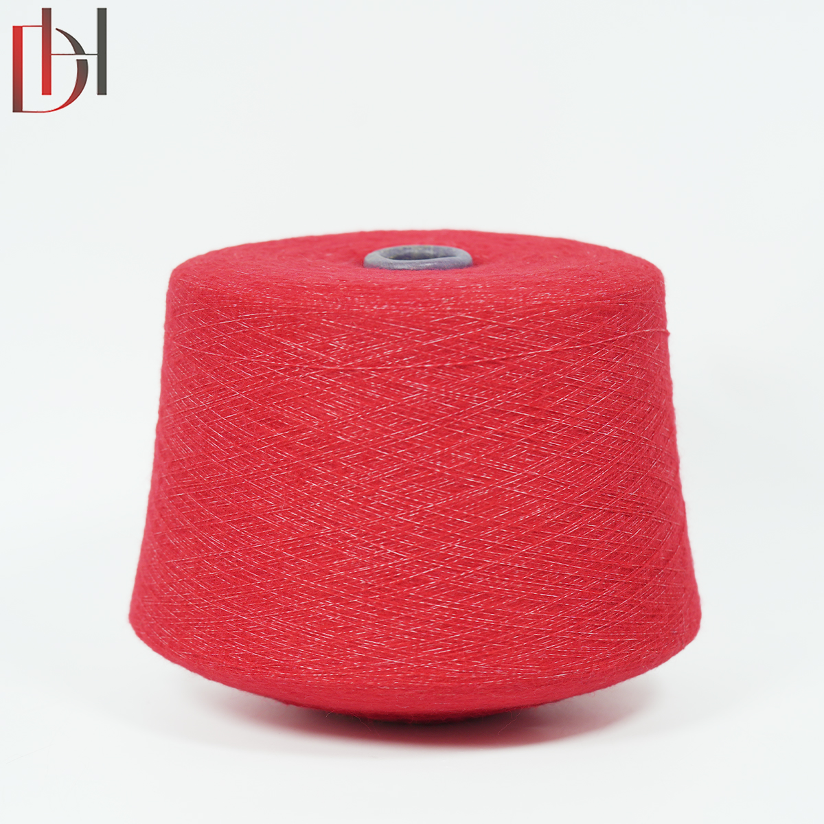 Dihong Recycled Polyester Blended Fancy Yarn Dyed High Nylon Acrylic Wool Spandex Mix Double Twist Good Strength Clothing Yarn