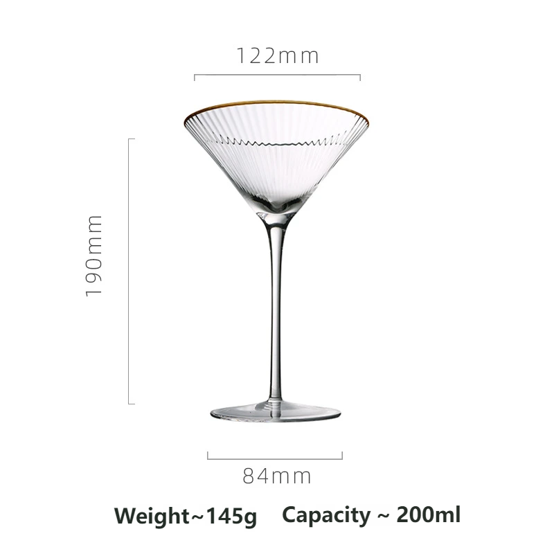 Phnom Penh vertical fork cocktail cup