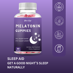 Oem/odm פרטי תווית שינה עזרה gummies גלוקוזאמין chondroitin עבור שינה נינוחים לא מוצר יופי - Product Image 3