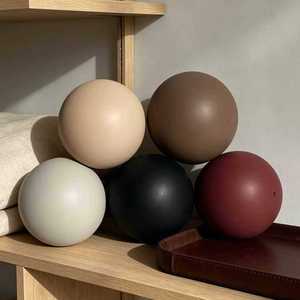 Ballon de Pilates anti-éclatement en PVC de 20 cm, ballon de yoga souple pour l'équilibre et l'entraînement physique - Product Image 6