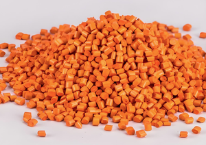 حبيبات بلاستيكية <span class=keywords><strong>ABS</strong></span> برتقالية عالية القوة ومقاومة للهب من BaiYun ABS029 للأجهزة المنزلية والأدوات الكهربائية - Product Image 3