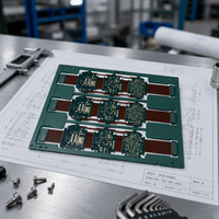Carte de circuit imprimé Rbgems pour routeur Mi, haut-parleur, carte de commande de guitare en érable torréfié, onduleur de climatiseur