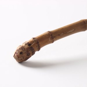 Louche à eau en racine de bambou carbonisé, cuillère à eau en bambou, distributeur d'eau en bambou pour cérémonie du thé, artisanat en bambou, service à thé - Product Image 3