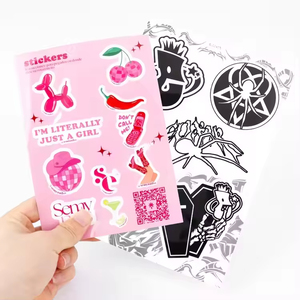 Impression de feuilles d'autocollants personnalisées, autocollants en vinyle, étiquettes imperméables, feuille d'autocollants découpée, adhésif - Product Image 5