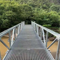 Pont Bailey compact, conception et fabrication de ponts Bailey, ponts piétonniers préfabriqués en acier