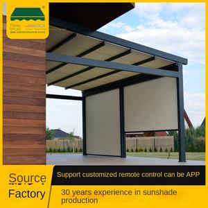 Toldo Plegable Eléctrico <span class=keywords><strong>para</strong></span> Exteriores, de Aleación de Aluminio <span class=keywords><strong>y</strong></span> PVC, con Aislamiento Térmico, Retráctil, con Control Remoto por Aplicación, <span class=keywords><strong>para</strong></span> Techo <span class=keywords><strong>y</strong></span> Patio - Product Image 3