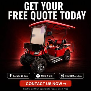Voiturette <span class=keywords><strong>de</strong></span> golf électrique 4 places 72V au lithium tout-terrain avec pneus larges, prix <span class=keywords><strong>concessionnaire</strong></span>, directement <span class=keywords><strong>de</strong></span> l'usine, rouge - Product Image 6