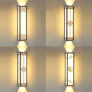 Faretto da Esterno Impermeabile IP55 in Acciaio Inox, Stile Cinese, Illuminazione Su e Giù, per Cortile, Villa, Luce da Parete, Lampada per Pilastro - Product Image 2