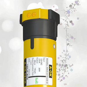 <span class=keywords><strong>Moteur</strong></span> tubulaire électrique A-OK AM35 35 mm – <span class=keywords><strong>Prix</strong></span> usine – Stores enrouleurs électroniques pour intérieur/extérieur – Métal – Idéal pour le bureau - Product Image 3