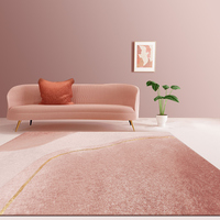 Tapis colorés sans perte antidérapant petit tapis de chambre d'adolescent fausse laine doux mignon dessin animé tapis
