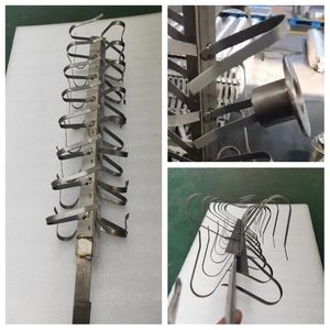 ที่แขวนแบบหนีบไทเทเนี่ยมบริสุทธิ์ทำจาก Gr2 Gr1สำหรับชุบอโนไดซ์ด้วยไฟฟ้าชุบอโนไดซ์ - Product Image 2