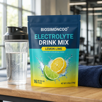 Mélange de Boissons Électrolytiques Marque Blanche 16 Sachets Hydratation 8 Vitamines & Minéraux OEM ODM Vente en Gros