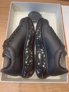 Chaussures de sport en cuir véritable, polyvalentes et élégantes, décontractées, respirantes, confortables, pour l'extérieur, fabriquées à la main, chaussures luxueuses - Product Image 1