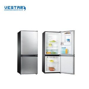 Raggie nhà sử dụng tủ lạnh đôi cửa 198L năng lượng mặt trời tủ lạnh với tủ đông tủ lạnh cho nhà - Product Image 3