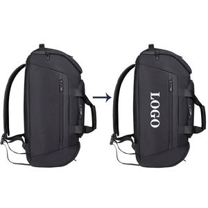 Factory Custom Large Capacity Multifunction Travel Bags Waterproof Duffle Bag Durable Sports Gym <b>Backpack</b> With Shoe Compartment - Product Image 2