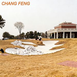 Tapis de stabilisation en plastique non tissé haute performance à surface alvéolée 3D pour drainage et stabilisation des pentes - Idéal pour les jardins professionnels - Product Image 1