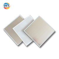 Moderna Placa de Techo Cuadrada de PVC Ignífuga e Impermeable Artística para Centros Comerciales y Hoteles