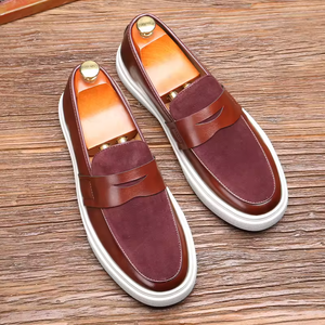 Muestra de Zapatos Loafer de Talla Grande para Hombre, Zapatos Casuales de Lujo para Fiesta, Loafers Hechos a Mano, Zapatos de Vestir - Product Image 2
