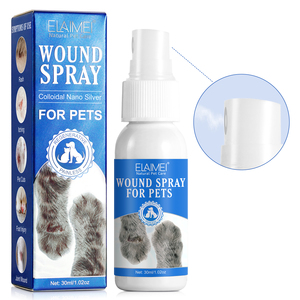 ELAIMEI Soulagement de la douleur Réduit les saignements Guérison rapide Tous les soins des plaies et de la peau des <span class=keywords><strong>animaux</strong></span> <span class=keywords><strong>Spray</strong></span> nettoie les soins des plaies des <span class=keywords><strong>animaux</strong></span> - Product Image 5