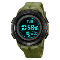 SKMEI 2564 vente en gros de luxe hommes multifonction boussole numérique montre en plein air électronique étanche sport LED montre-bracelet Relojes
