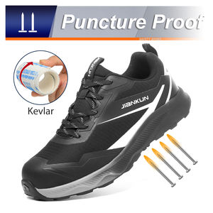 Botas de Trabajo JIANKUN con Entresuela Ligera Anti-Punción Zapatos de Seguridad de Caña Baja EVA+Goma Punta de Composite Anti-Golpes para <span class=keywords><strong>Hombre</strong></span> para Fábrica - Product Image 4