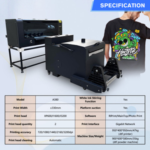 Impresora de Inyección de Tinta A3 DTF, Máquina de Impresión de Camisetas por Transferencia de Calor, Impresora Directa a Película con Cabezal de Impresión XP600 - Product Image 2