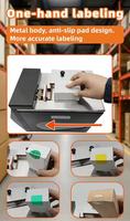 Appareil d'étiquetage anti-contrefaçon et anti-manipulation pour boîtes métalliques à angle droit BSC-F801