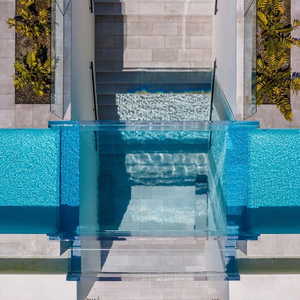 Conceptions de piscine en acrylique pour piscines hors sol Raccords de piscine fabriqués en usine Matériaux modernes et fonctionnels de haute qualité - Product Image 2