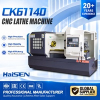 Tour CNC à lit plat haute précision CK61140, grande portée, robuste, à deux axes, prix usine Chine, à vendre