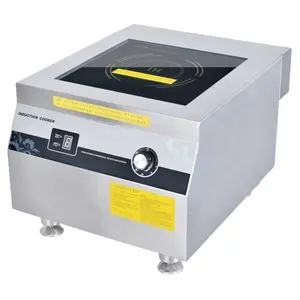 Plaque de cuisson électrique à induction robuste 8KW 10KW Cuisinière à induction commerciale