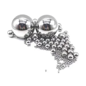 Large Stainless Steel Ball Bearing 5mm - 10mm Gun Solid Threaded Stainless Carbon Hollow Steel Ball With Hole