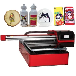 DOMSEM 6090 UV Flatbed A1 UV Printer Varnish For Pen Ceramic Glass Metal UV Flatbed Wall ink art Printing inkjet Printer Machine